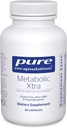 Encapsulamentos Puros Xtra Metabólicos Suplemento para Apoio ao Metabolismo Carboidratado e Homeostase* 90 Cápsulas