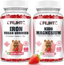 Magnesium Glycinate Gummies for Kids & Iron Gummies Suplemen Perempuan