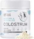 Colostrum Supplement Powder for Humans - Organic Bovine Colostrum Supplement for Gut Health, Hair Growth, Beauty - Unflavored (73 сервировки)