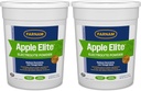 Farnam Apple Elite Horse Electrolite Powder, înlocuiește minerale pierdute în transpirație în timpul exercițiilor fizice, condiții extreme și stresante, 5 lb., 40 zile de aprovizionare (Pachet de 2)