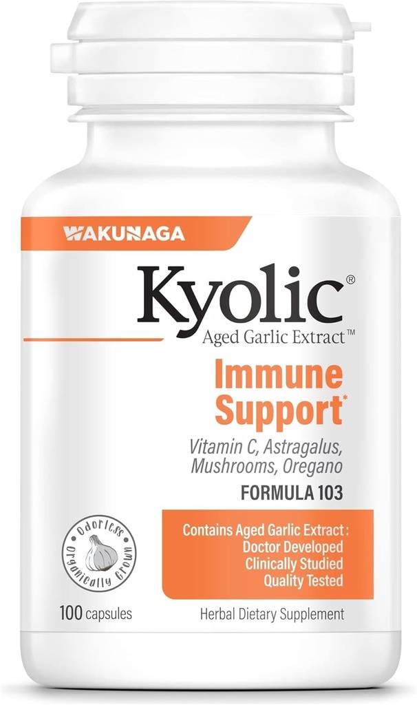 Kyolic Aged Česen Extract Formula 103, Imunska podpora