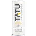 TATU Ready- To- Drink białko Infused wody cytryna imbir 24 Pack. 15 gramów serwatki izolat białka, 0 gramów cukru, tylko 60 kalorii. Lemon Ginger i Orange Mango. Bez glutenu i laktozy.