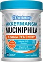 Akkackeria Protogentography GLP-1, 1 พันล้าน TFU, Akkmania Muciniphia with Protogen Inumber, Guat Health for Men & Women, Not-GMO, 30 Caps