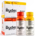 RYDE Shots / Energize + Focus | Essential B Vitamins və Caffeine / Zero Calories, Zero Sugar / 16 Paketi
