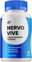 Nervo Vive Brain Supplement Capsules - NervoVive All-Natural Fórmula de forza máxima para pílulas de memoria melloradas e foco, soporte Vive Nervo e revisións (1 Pack - 60 cápsulas)