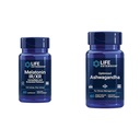 Life Extension Melatonin IR/XR & Optimized Ashwagandha - Sleep, Stress Relief, Focus, Memory - 60 Capsules