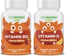 B12 vitamīna košļājamās vielas + D3 vitamīns 1000 SV košļājamās vielas