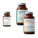 ALGAECAL Bone Health Bundle - D3 Complete (1000 IU) + K2, Vitamin E, Vitamin A & Plant-Based Calcium Clinically Supported to Increase Bone Density