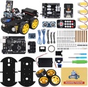 ELEGOO UNO R3 Smart Robot Car Kit V4 for Arduino Robotics for Kids Ages 8-12 12-16 STEM Science Kits Coding Gifts for 8 9 10 11 13 14 16 Year Old Boys Teens cool Engineering Building Toys