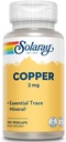 Solaray copper 2 mg 