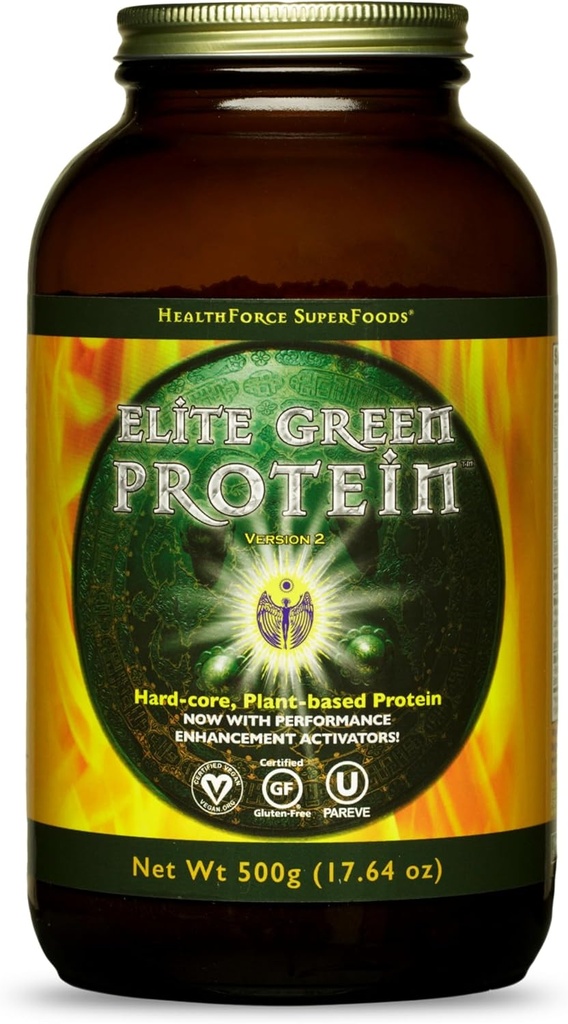 ZDRAVSTVENA SUPERFOODS Elite Green Protein - 500 g Prašek