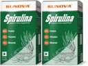 Spirulina Capsules – Nature’s Own Superfood and Nutritional Supplement,Spirulina for Full Body Support – 60 Capsules (Pack of 2)