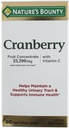 Nature 's Bounty Cranberry Kosttilskud 60 Soft Gels