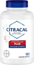 Citracal Calcio Citracal Citrato con Caplets de vitamina D 180 Caplets (Paque de 2)