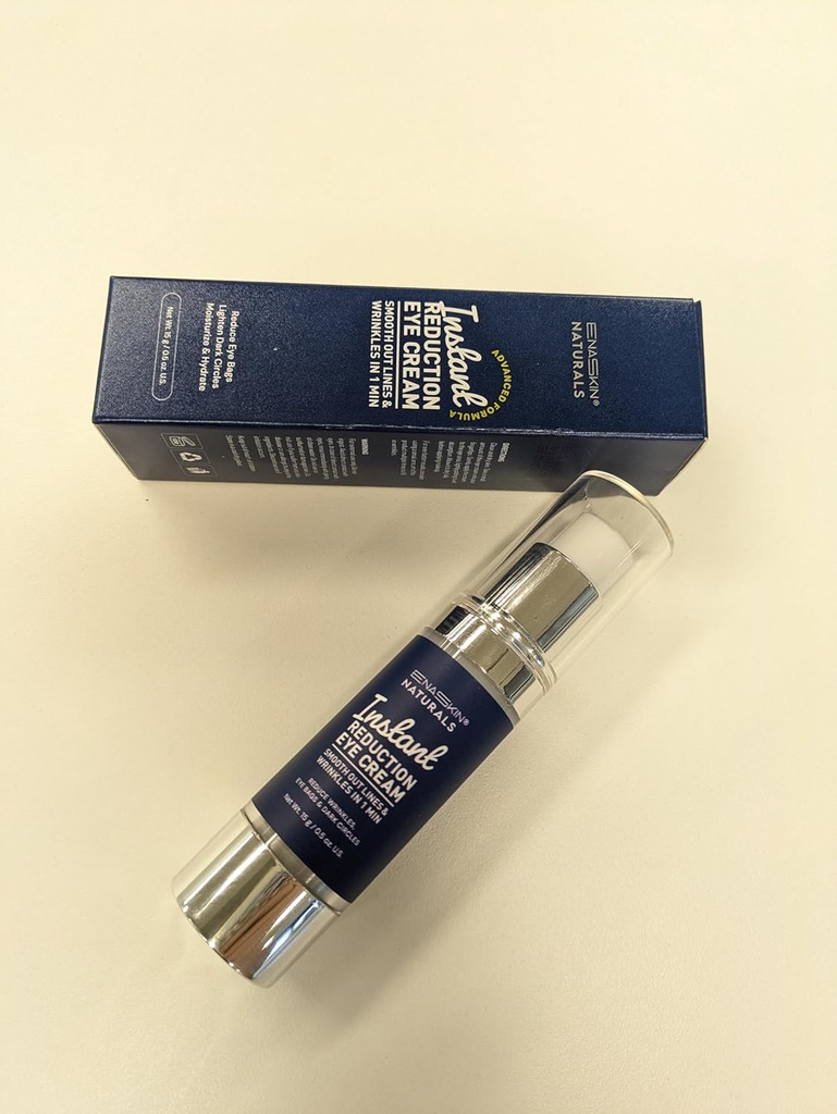 Enaskin Naturals Instant Anti Anti Aging Eye Cream: Rapid Temporay Eye Tightener dla Dark Circles, Fine Lines i Puffiness w 60, Anti Aging Under Eye Cream dla Fine Lines i Eye Bags