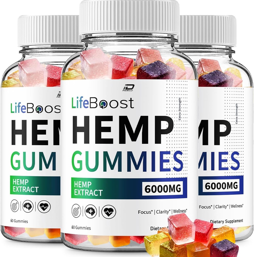 Life Boost Hemp Gummies - Hemp Seed Özü LifeBoost Hemp Gummies Tinnitus Herbal Supplement, Sağlamlıq və Wellness Support, Bütün Natural Life Boost Hemp Gummy (3 Paket - 180 Gummies)