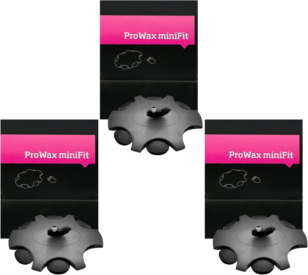 (18 Pcs) Minifit Prowax Wax protetores filtros para aparelhos auditivos Oticon,Oticon Minifit aparelhos auditivos substituição peças suprimentos Kit de limpeza acessórios (3 embalagens)