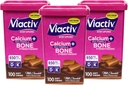 Viactiv מקס פורמולה Calcium +Vitamin D3 תוסף עבור שוקולד חלב העצם, 100 צ'יפס רך - 3 Pack