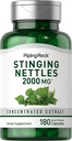 Piping Rock Stinging Nettles Supplement | 180 Capsules | Concentrated Herb Leaf Extract | Non-GMO, Gluten Free