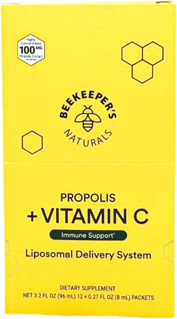 Os apicultores naturais Propolis liposómica con vitamina C 12 con 0.27 Fz