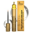 Dronning av Lashes Peptid Vekst Serum - Las & Brow Enhancer med Peptides & Ginseng Root Extract - Hormon gratis, oftalmolog Testet formel for lengre, Fullere Lashes (8 ml)