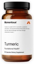 Momentous Turmeric suplementari 1.000 mg - Natural Antioxidant Turmeric Curcumin per a la Salut base - NFSC Crtified per a Sport - Guten-Free - 30 Servings - 60 marcs