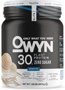 OWYN só o que você precisa Pro Elite pó de proteína alta, 30g proteína Vegan para recuperação de treino, Delicioso sabor suave, açúcar zero, carboidratos de baixa rede, Baunilha, 12 Servings (1.32 LB)