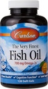 Carlson The Very Finest Fish Oil Orange 120 + 30 Softgels, 700 mg (Chewed izan daiteke)