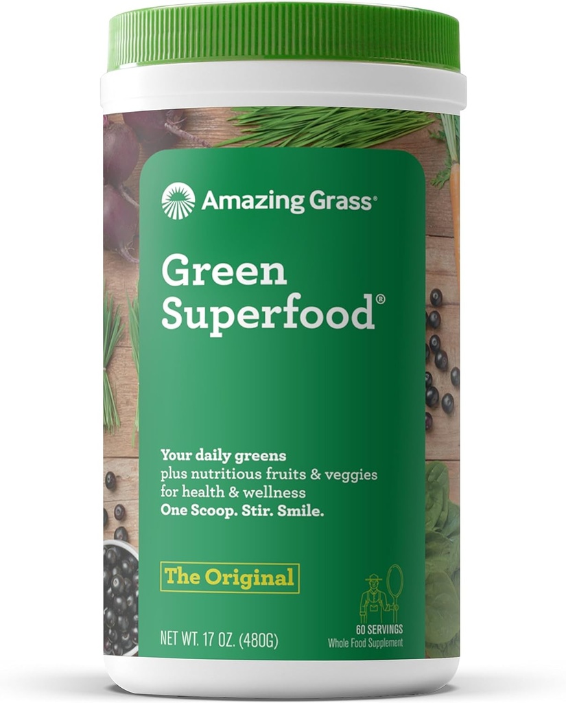 Acury Grads Greens Brend Super Food, The original, 1.06 Lb (480 g)