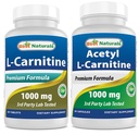 Best Naturals L-Carnitine 1000mg & Acetyl L-Carnitine 1000mg