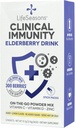 LifeSeasons Inmunidade clínica - Elderberry Drink Mix - Protexe e loitas para unha resposta inmune saudable - Impulso de inmunidade - 3X mellor que a vitamina C - ser quente ou fría - Vitamina C + D + Zinc - (5 Pack)