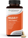 LifeSeasons Mobili-T - Joint Support Appendation - Reduces Aches & Discomforts - Увеличете обхвата на движение - Възстановяване на тъканта и осакатяването - MSM Chondroitin Collagen Glucosamine & Turmeric - 120 капсули