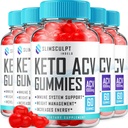 (5 Pack) Slimsculpt Keto ACV Svara zudums Gumijas - Advanced Formula Slim tēlniecība Keto plus ACV Gummies Apple Sidrs Etiķis Keto Slimsculpt ACV Gumies Diētiskās Papildinājums Atsauksmes Vīrieši Sievietes (300 Gummies)
