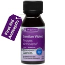 De La Cruz Gentian Violet - Violeta de Genciana 1% First Aid Antiseptic for cuts, scrapes and Burns, 1 FL OZ