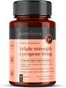 Pureclinica Lycopene 50mg x 180 정제 (6 개월 공급). 일정한 Lycopene 정제의 300% 힘