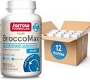 Jarrow Formulas BroccoMax Sulforaphane Glucosinolate 35 MG, Sulforaphane Generator Liver Health, 120 Veggie Capsules, 60 Day Supply,12 Packs
