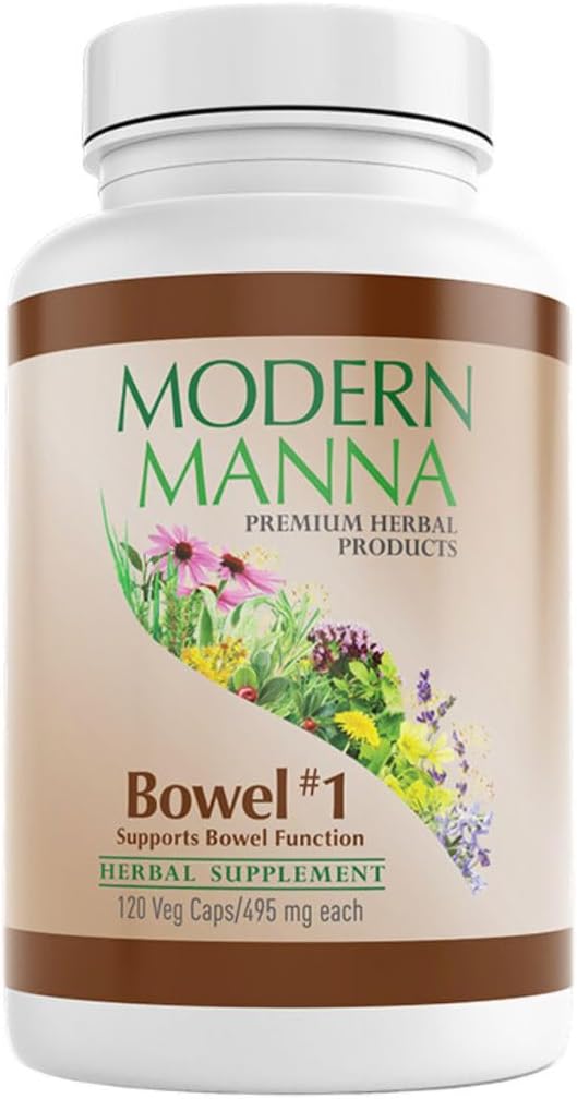 Bowel # 1: Pelepasan Sembelit Formula-Natural Herbal Laxative - Lembut, Efektif, Efek Sisi Harsh Tidak Relieves Constipation, Gas, dan Bloating