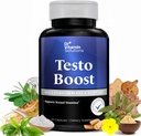 DR VITAMIN Solutions Testo boost kiegészítés férfiaknak - Stamina, Endurance & Energy Enhancement - Férfi tesztoszteron booster w / Fenugreek, Tribulus, Tongkat Ali, Horny Goat Weed - 30 kapszula