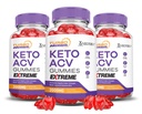(3 Pack) Turbo Ripped Keto ACV Gummies Extreme 2000MG Turbo Ripped Keto Gummies Apple Cider Vinegar Formulated with Pomegranate Beet Juice Powder B12 Vegan Non GMO 180 Gummys