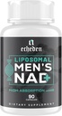 NAD+ supplement voor mannen, 13-in-1 formule, hoge absorptie, 30 porties