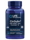 Life Extension CinSulin® with InSea2® and Crominex® 3+, shilajit, amla fruit, cinnamon, brown seaweed, supports healthy metabolism and satiety, gluten-free, non-GMO, vegetarian, 90 capsules