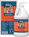 Alaska Naturals Wild Alaska Zalm Visolie supplement voor honden huid en jas met EPA DHA Omega 3 vetzuren Liquid Food Topper 64 oz. Pomp