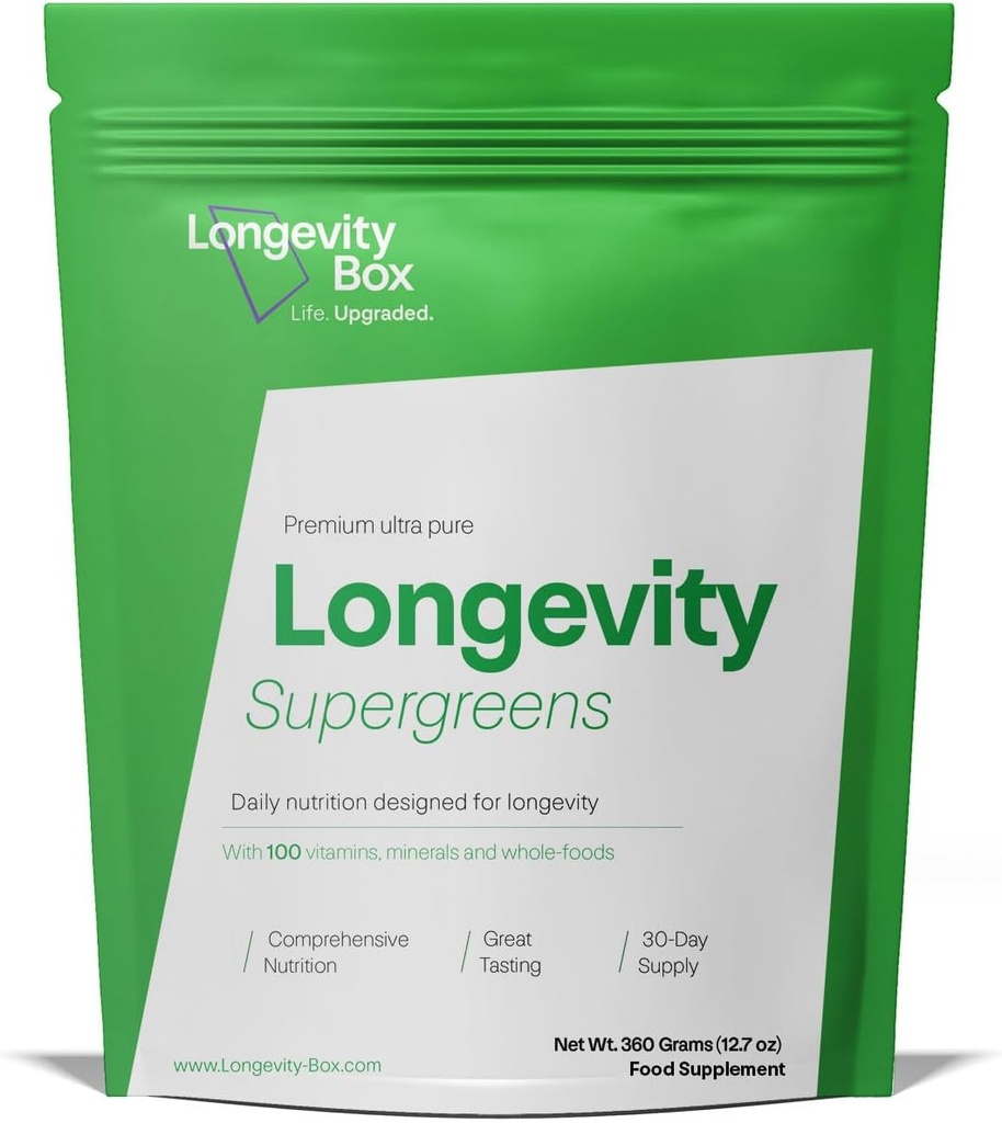 Ultimate 100 Ingredient Super Greens Powder | 300g 30 Servings of Superfoods Powder Vitamin & Mineral Rich Formula | Vegan & Vegetarian Friendly | Best Value
