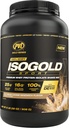 PVL Gold Series - 100% Išrūgų ISOGOLD Sport - Premium išrūgų baltymų išrūgų baltymų išskyrimas - 2 LB - Ledo kremas Cookie Sandwich