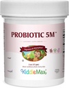Maxi Salute KiddieMax Probiotic 5M - Acidophilus - Flora digestiva sana - 2 Polvere di oncia - Kosher