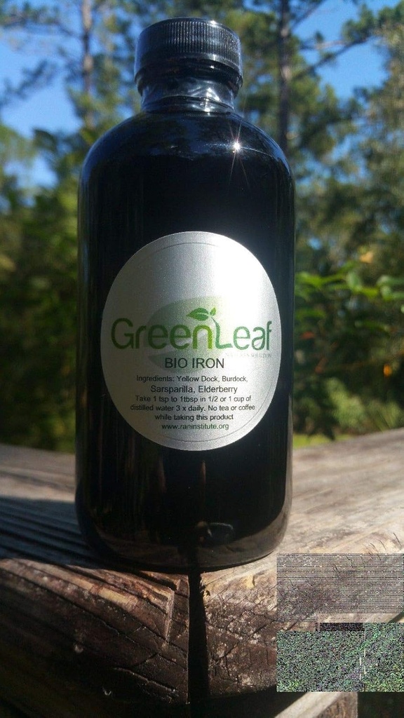(Spoken of Dr. Sebi) Bio Iron Tonic/Herbal Iron- 12oz Liqui lỏng