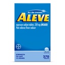 Aleve Pain Reliever & Fever Reducer Tablets, Naproxen Sodium, Headache, Back and Body Pain Relief Medicine, 270 Count