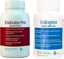 Endocalyx Pro & Endogenx Health Essentials Combo: täiustatud veresoonte kaitse, lämmastikoksiidi tugi ja terviklik multivitamiini aju ja keha täiendus - 240 kapslit