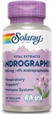 SOLARAY Andrographis Luftauszug 600 mg | Gesundes Immunsystem & Atemwegsunterstützung | 30 Serv | 60 VegCaps