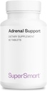 Supersmart - Suport adrenal (Formulă avansată) - cu Rhodiola Rosea, Sfântul Basil Tulsi, Magneziu - Suplimentul de plante adaptogene 